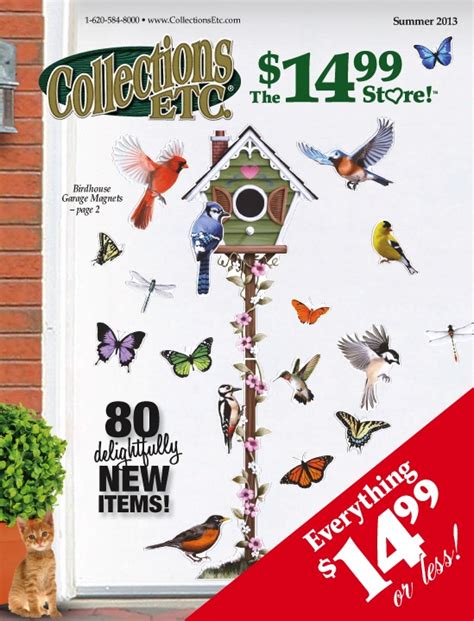 Etc collections - Collections Etc. Clearance Catalog - Page 1. Shop the Clearance Catalog on CollectionsEtc.com for home decor, gifts, apparel, health, outdoor, and seasonal product discounts. Up to 70% Off! Limited quantities.